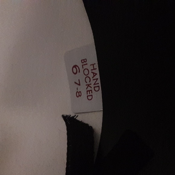 Vintage Tardy Custom Hatter Men's  Black Fedora Hat with Red Feather - Picture 6 of 11